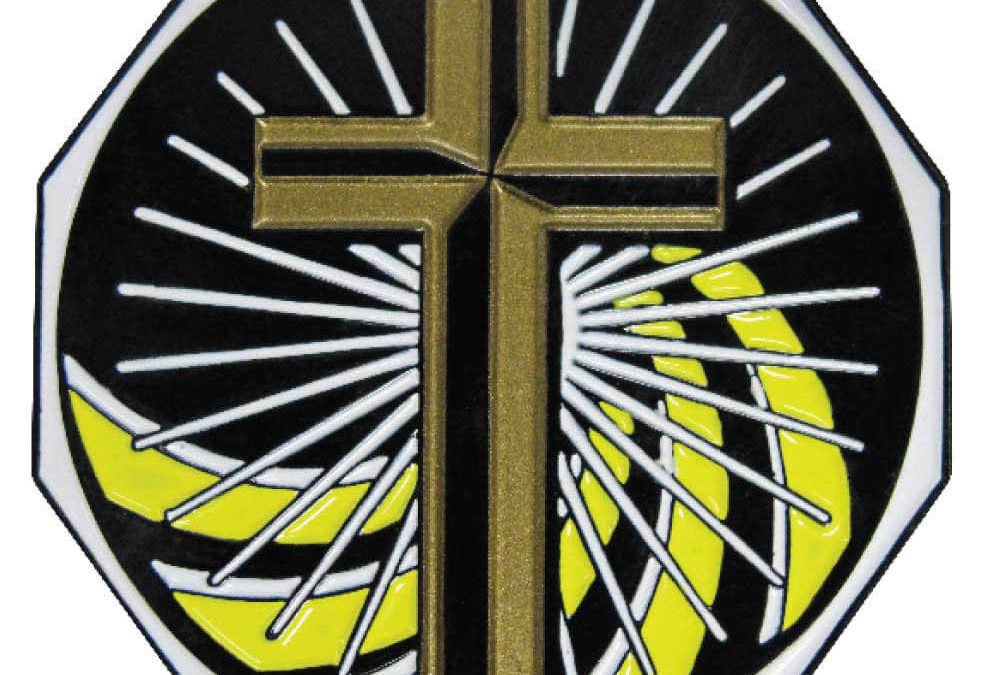 2″ Decagon Colored Medal RELIGION