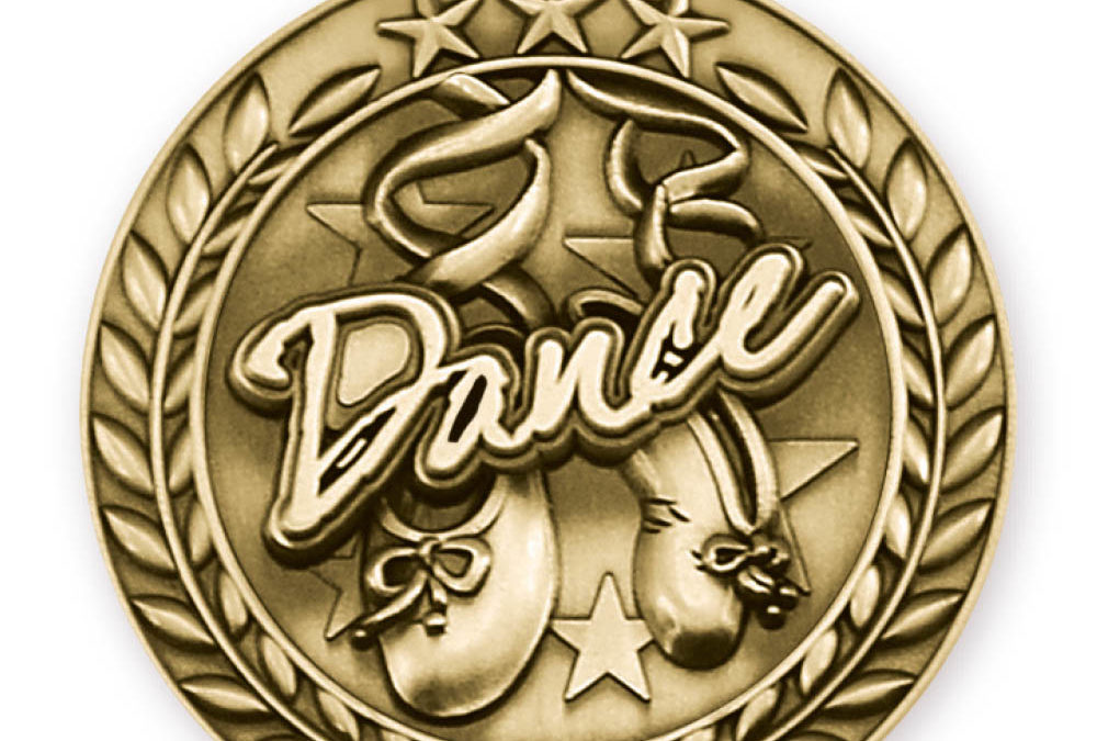2 3/4” DANCE MEDAL (G)