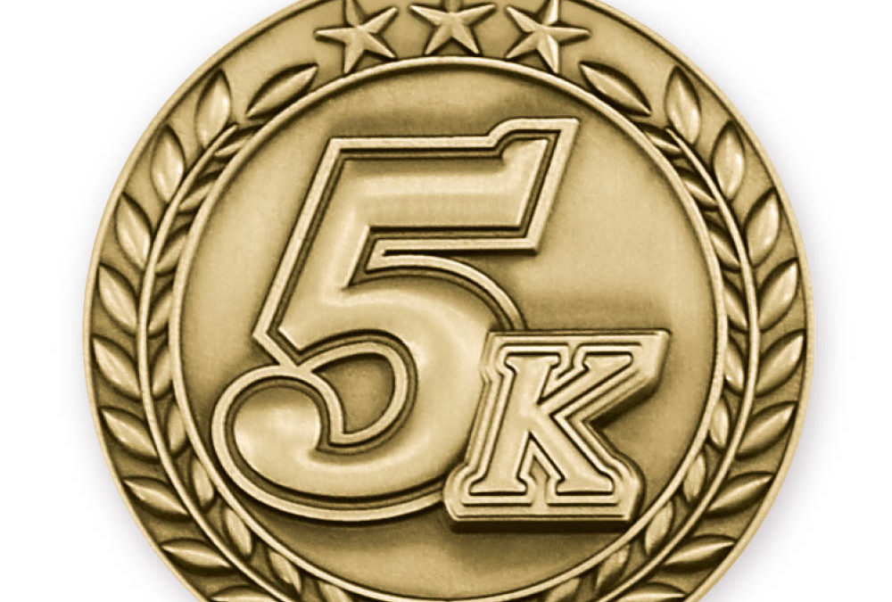 1 3/4” 5K MEDAL (G)