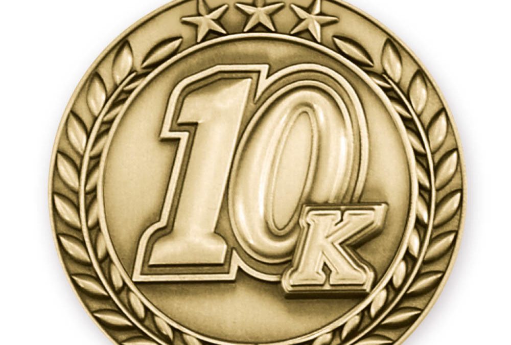 1 3/4” 10K MEDAL (G)