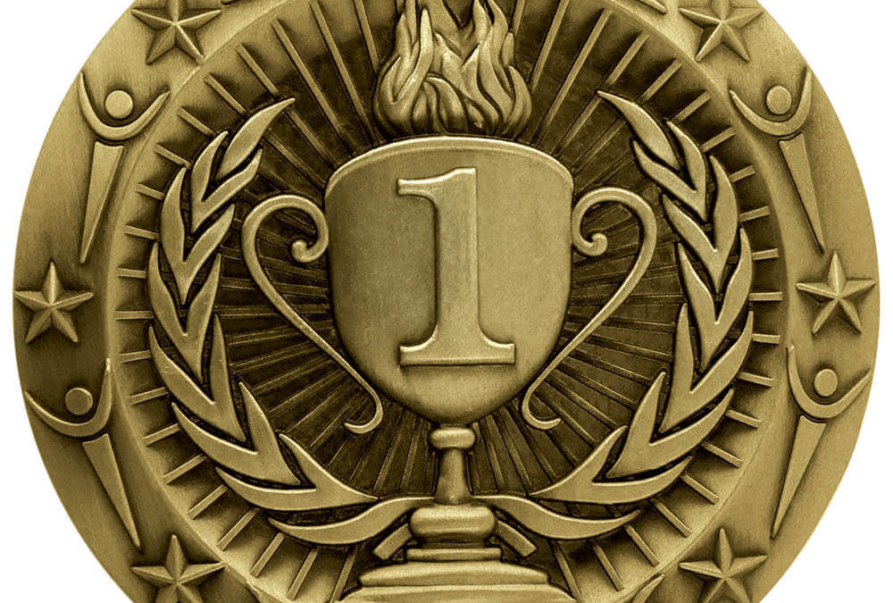 3” 1 ST PLACE MEDAL (G)