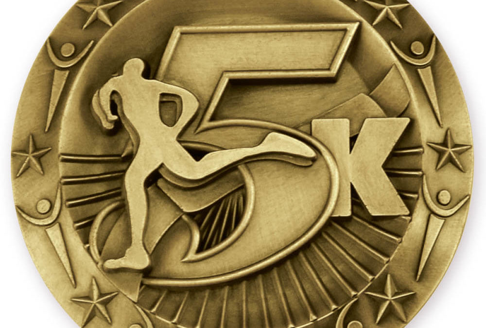 3” 5K MEDAL (G)